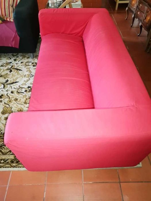 Vendo dois sofás e dois sofás cama.