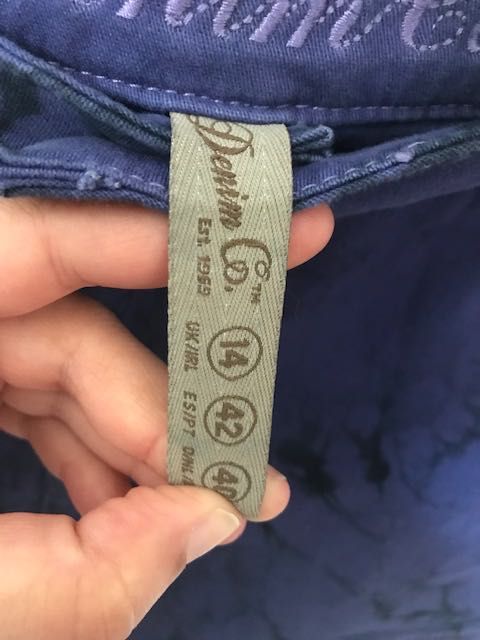 Calções Azul Escuro Nº 42 Novos