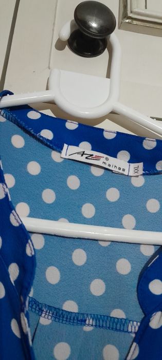 Vestido de verao polk a dot