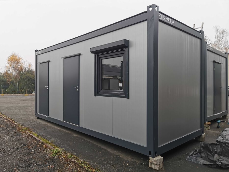 Kontener biurowy socjalny sanitarny budowlany prodecent