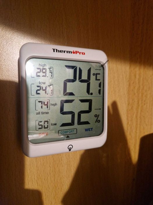 Термогігрометр ThermоPro з підсвіткою Цифровий термометр-гігрометр