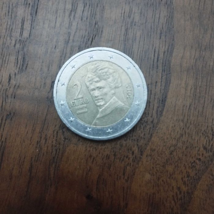 moeda de 2€ da austria