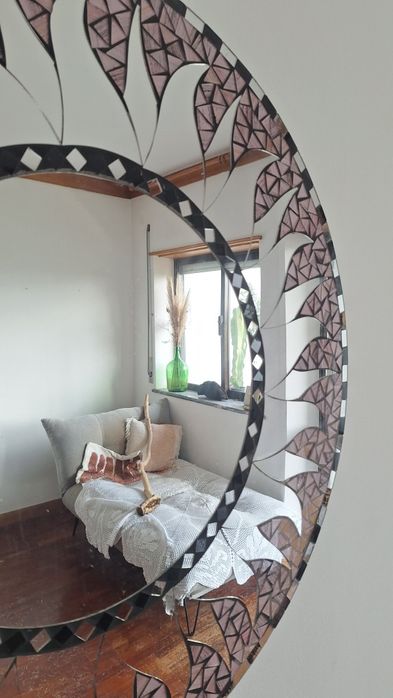 Espelho redondo lindissimo