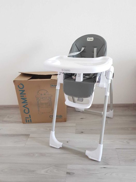 Стільчик для годування El camino prime grey