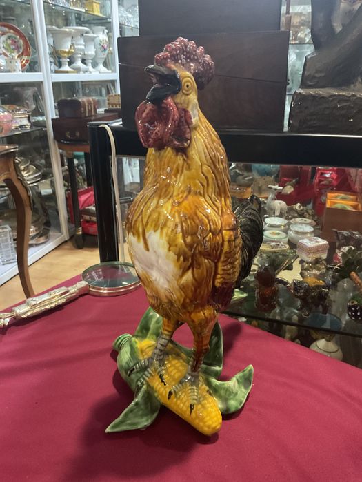 Caldas galo em massa roça altura 34 cm