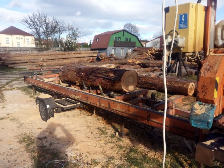 Trak mobilny tartak obwoźny