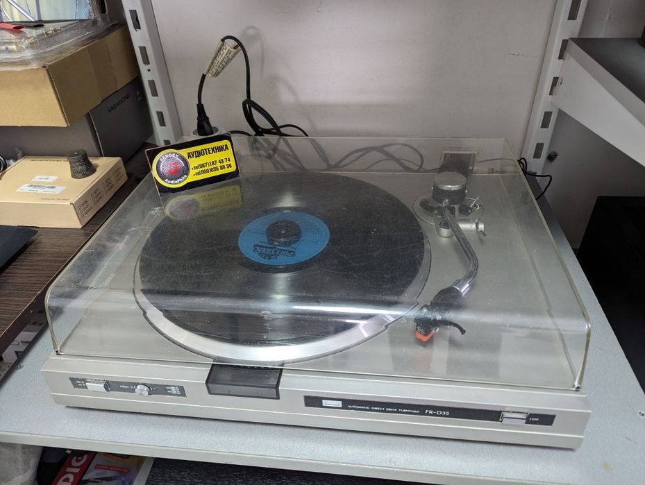 Виниловый проигрыватель Sansui FR-D35. Direct Drive. Made in JAPAN