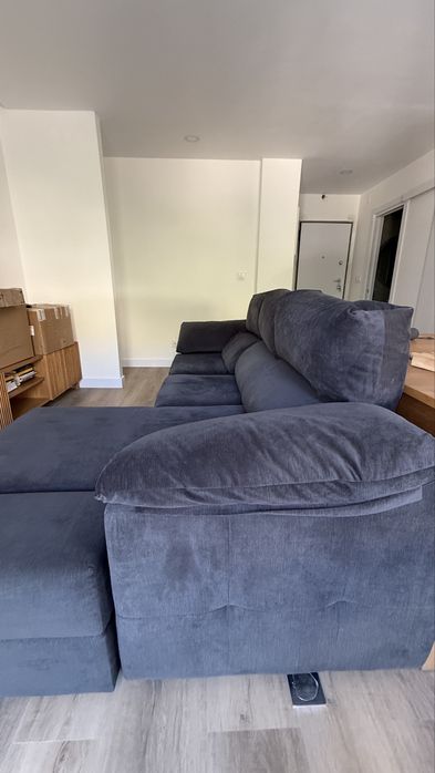 Sofá chaise long Conforama