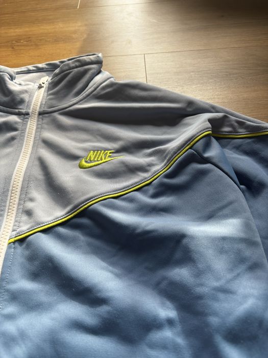 Nike Track Jacket – Retro Blue/Grey Zip-Up
