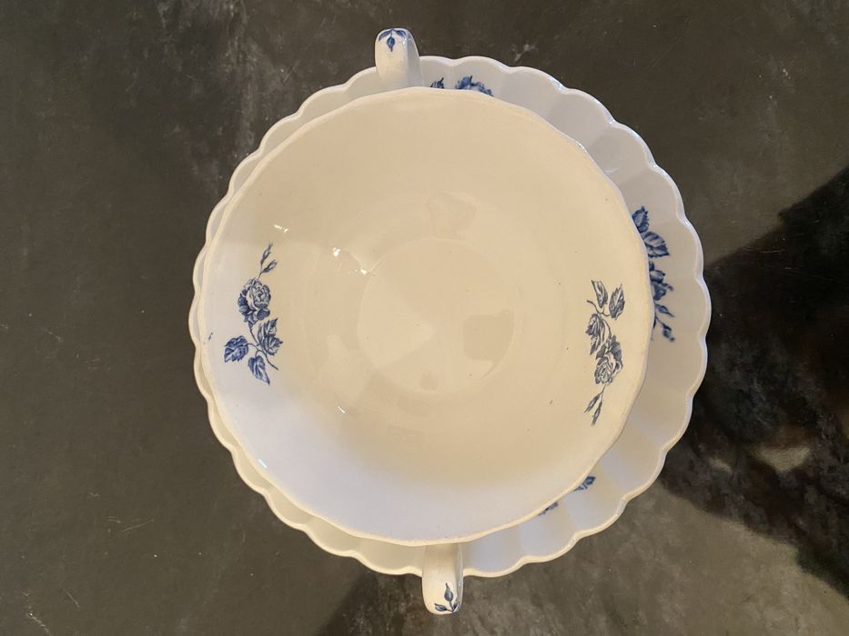 Conjunto de pratos de sopa de Inglaterra