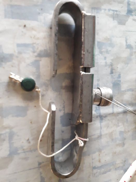 Cadeado em inox  frio o contentores