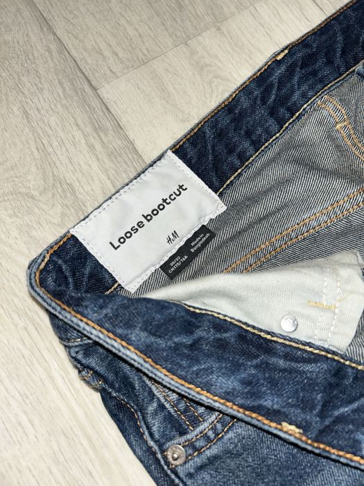 джинсы синие h&m