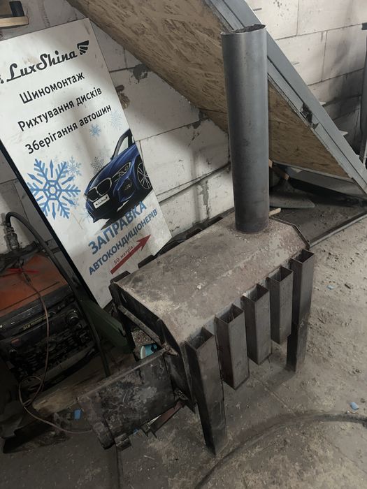 Буржуйка для опалення приміщення