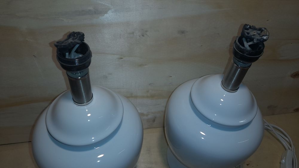 Lampa stołowa x2  do sypialni