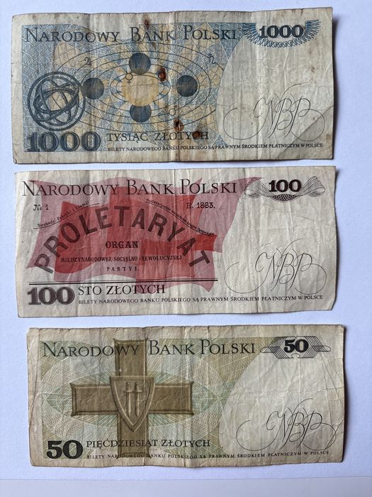 Stare Polskie banknoty