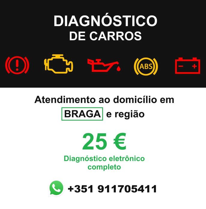 Diagnóstico de carros ao domicílio