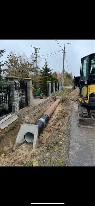 Usługi minikoparką / Wywrotka / Wynajem