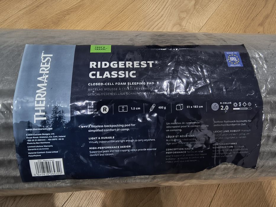 Karimata Therm-a-Rest RidgeRest Classic R – rozmiar R regular - stan bardzo dobry