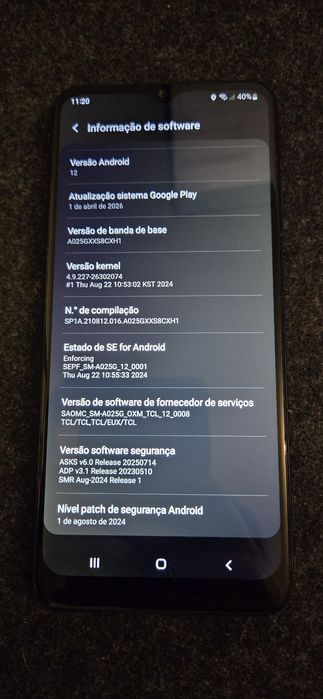 Samsung A02S - como novo