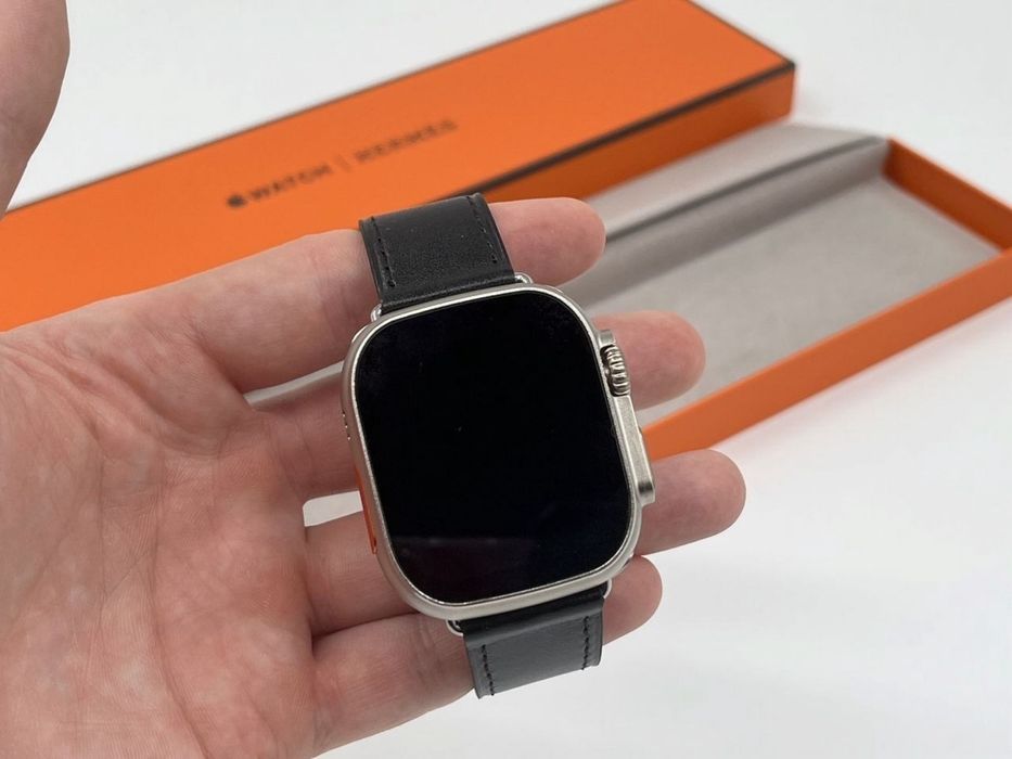 Кожаный ремешок Hermes Single Tour для Apple Watch