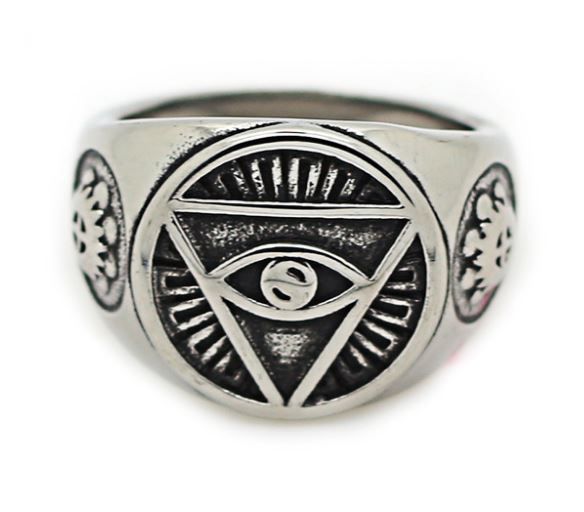 Anel Masculino em Aço Inoxidável