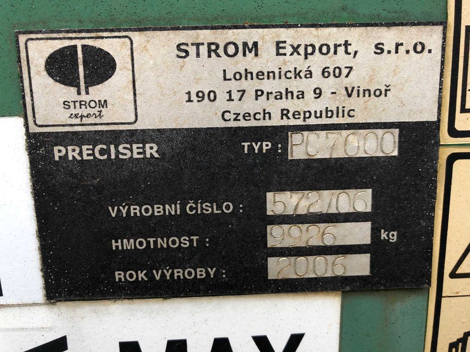 Preciser Classic PC 7000 - Brona talerzowa