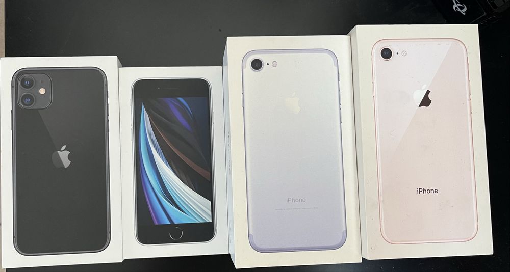 Caixas iphone varios modelos