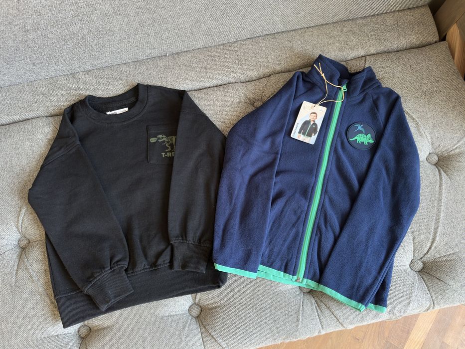 Кофта на замку, пуловер 110-116