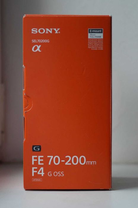 Sony SEL70200G 70-200mm f/4,0 G OSS