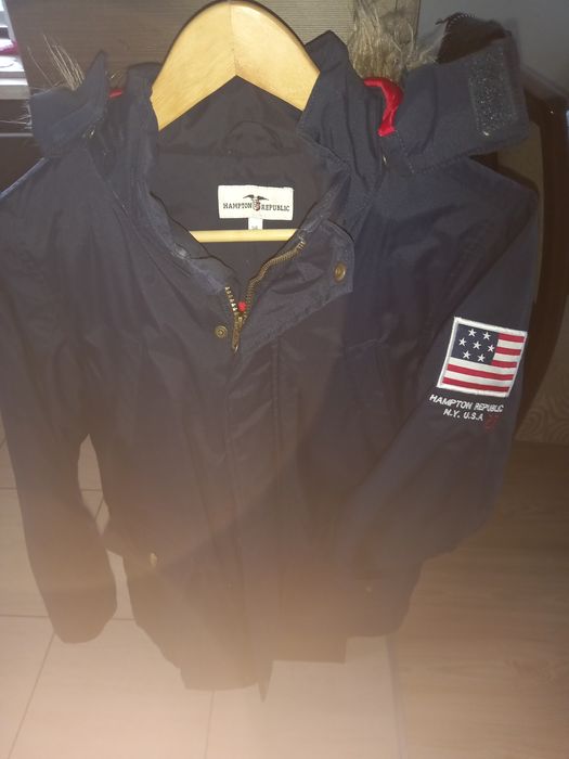 Kurtka zimowa parka r.146 hampton republic