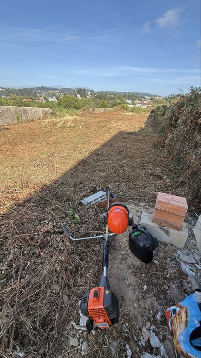 Limpeza de terrenos e jardins