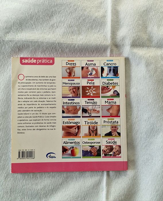 Livro de saúde infantil. Novo