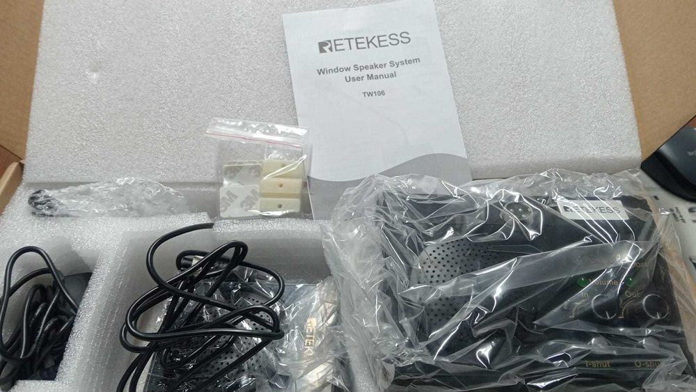 Intercomunicador de Janela Retekess TW106 (Novo/Profissional)