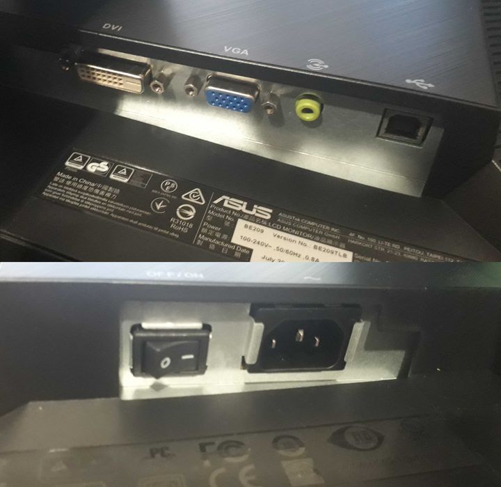 Monitor ASUS BE209 LCD
