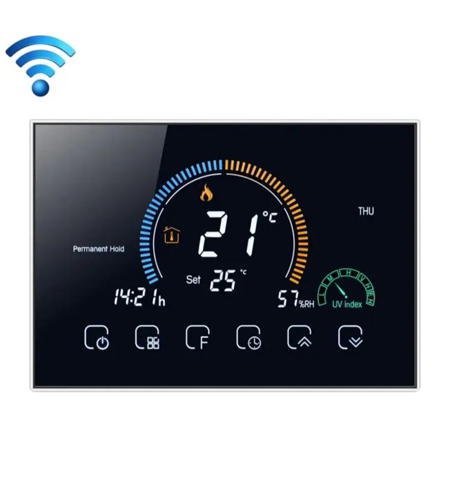 Розумний термостат BHT-8000GCLW з Wi-Fi
