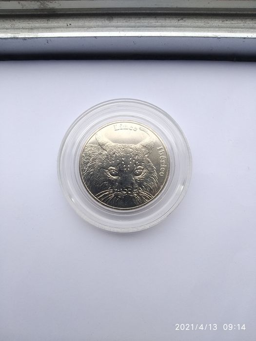 2016 Iberian Lynx Coin