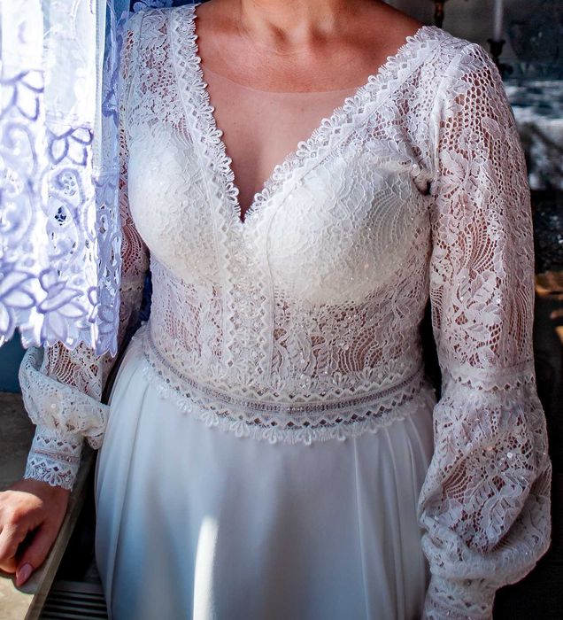 Suknia ślubna rozm. 42