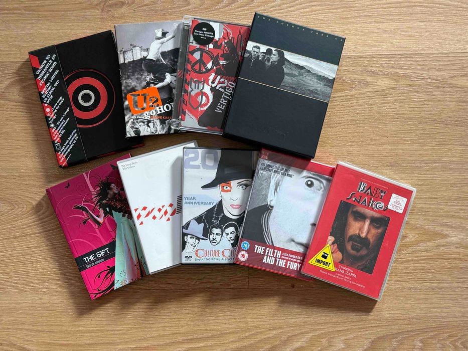 A música e os músicos em DVD