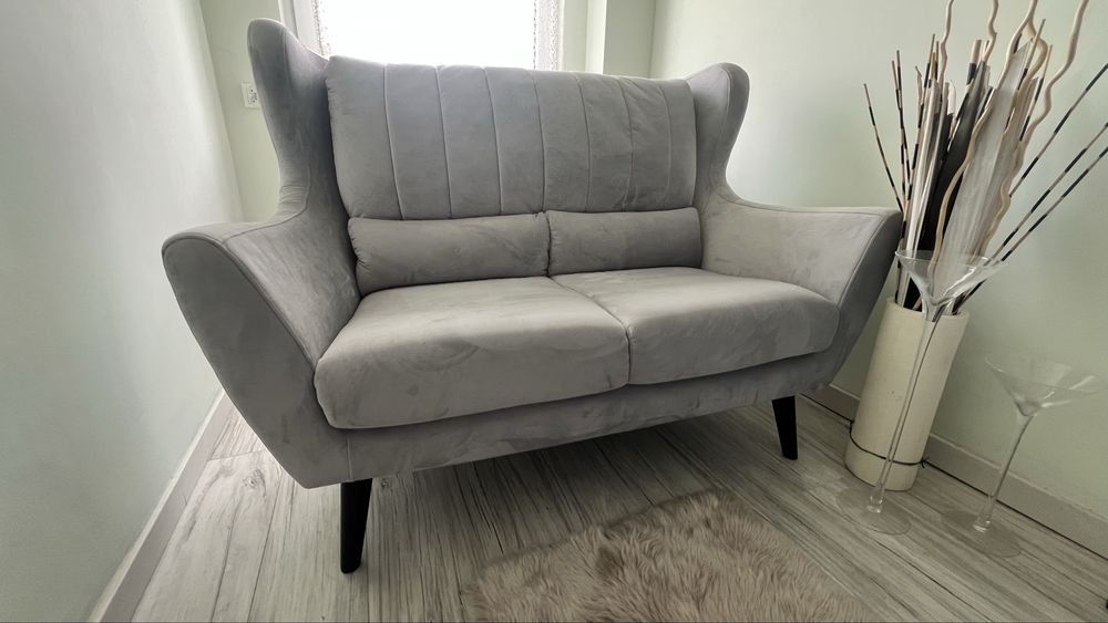 Sofa 2 osobowa welur
