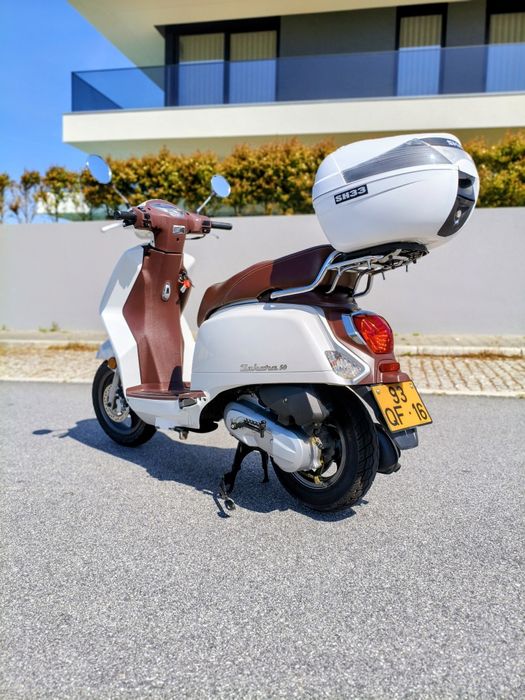 Keeway zahara seminova mota scooter 50cc