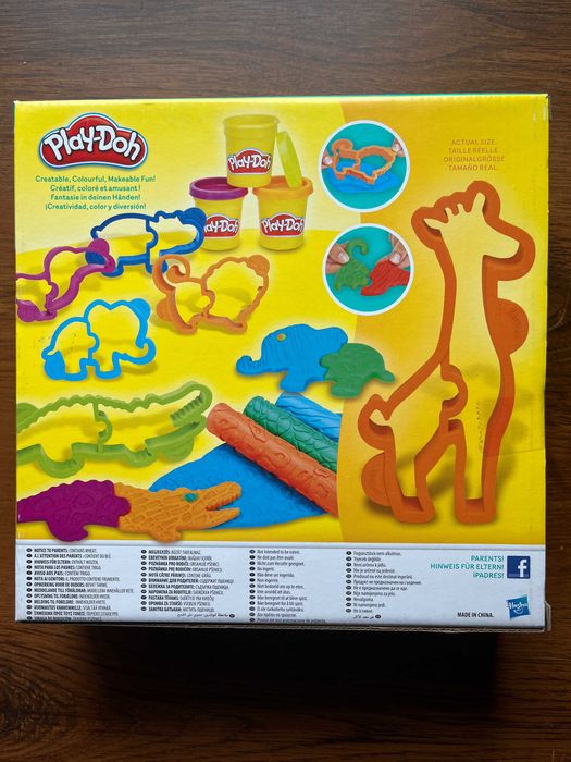 Zestaw Play Doh Ciastolina Mix Zoo Safari