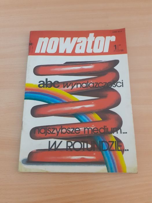 Nowator miesięcznik z czasów PRL 1985r