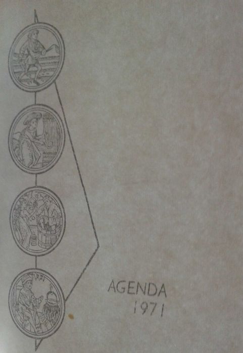 Agendas de bolso vintage - Sobrinca e Freicar - 1971 e 1972