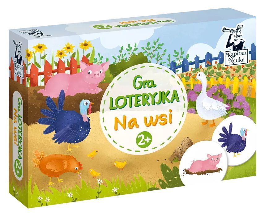 Na wsi. Gra loteryjka. Kapitan Nauka - gry