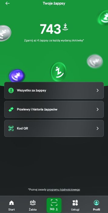 Żappsy - punkty żabka