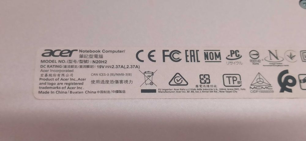 Laptop Acer Swift 1 N20h2  Nowy Lombard Raków