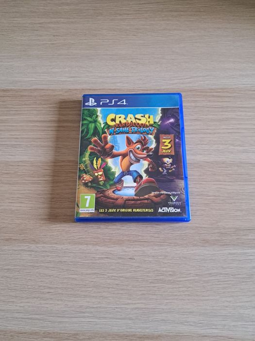 Jogo Crash Bandicoot Trilogy Playstation 4 PS4