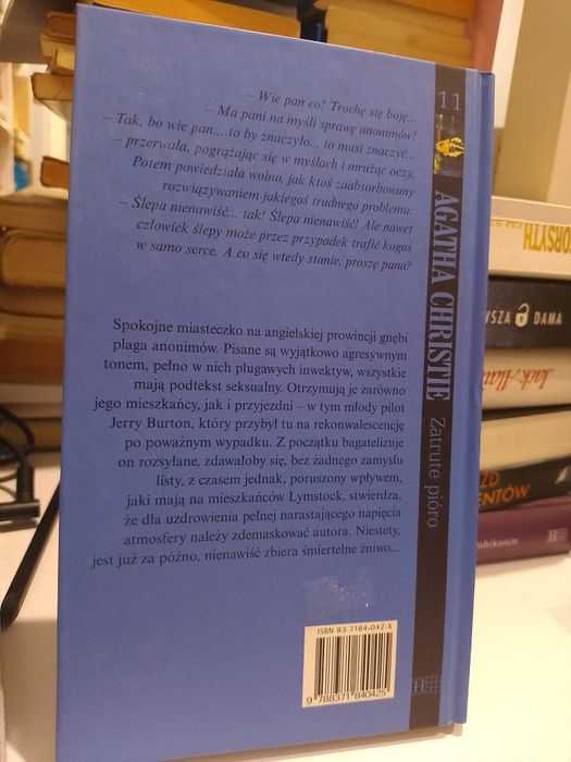 Agatha Christie Zatrute pióro wyd. Hachette