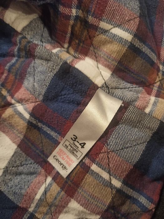 Płaszczyk chłopięcy George 3-4 lata