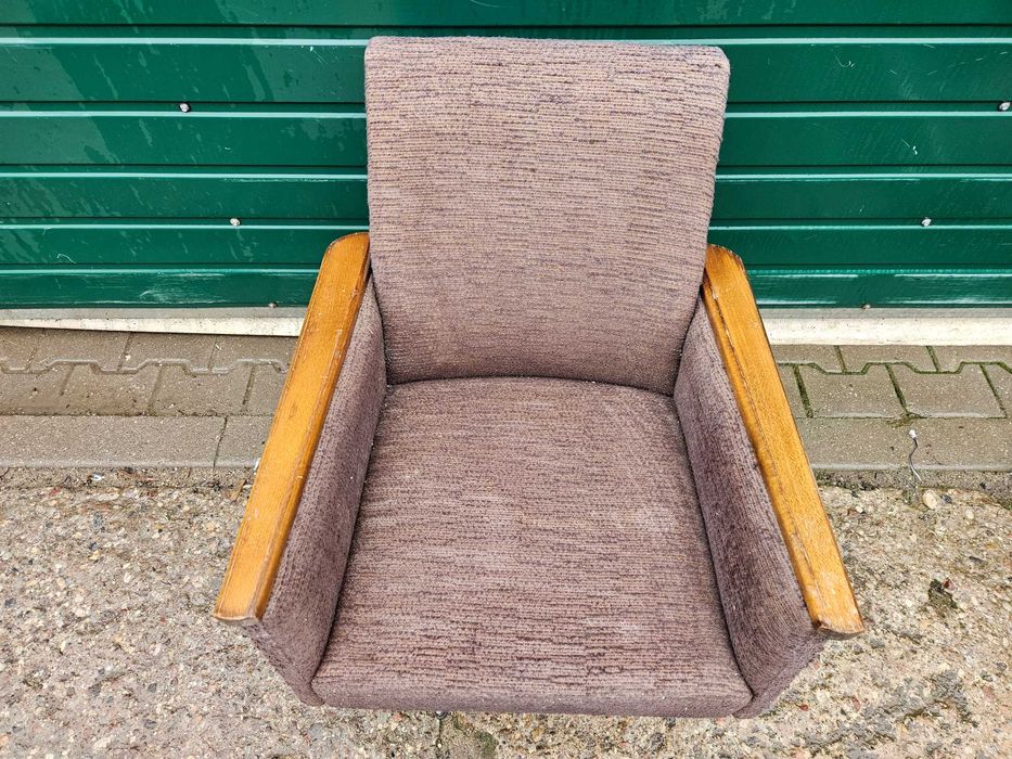 Fotel obrotowy RETRO PRL klubowy VINTAGE